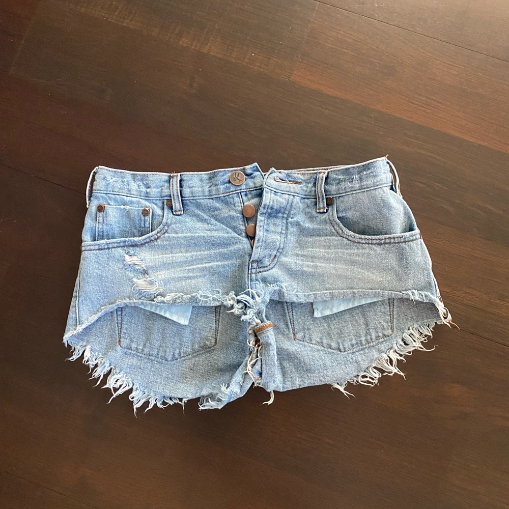 One teaspoon bandit denim shorts